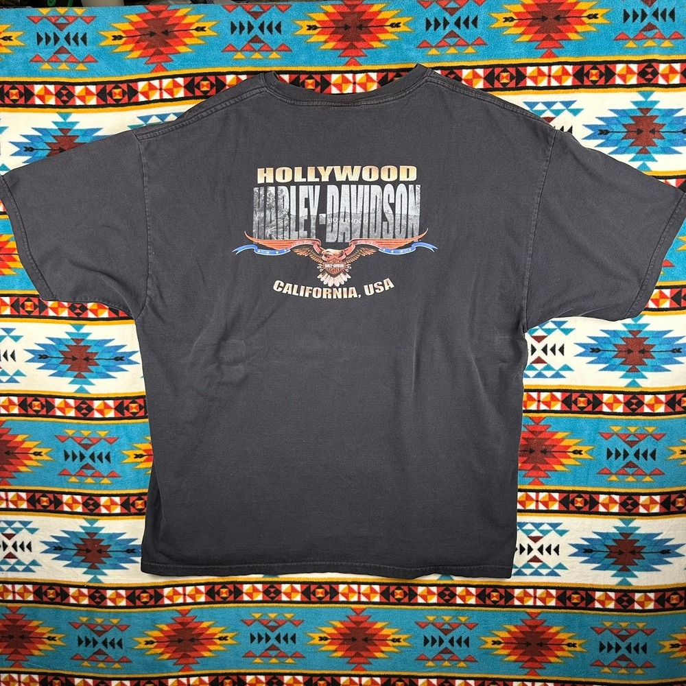 Harley-Davidson‎ Graphic T-Shirt Motorcycle Biker Tee 2X - Picture 7 of 8